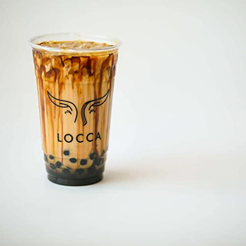 Locca Boba Tea Kit 24+ Bubble Teas Premium Peach Oolong Tea, Jasmine Tea, Black Tea Loose
