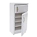 JETEHO Dollhouse Miniature Fridge Refrigerator Dollhouse Furniture Fridge Refrigerator Accessories