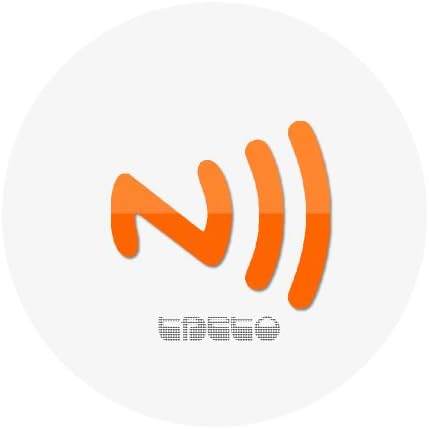 TapTo NFC PVC Tag Sticker for Android, Blackberry and Windows