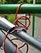 LED Light Up Wordlock CL-635-AX 4-Letter Illuminated Combination Specialty Bike Lock Cable, 5-Feet (Red or Black)