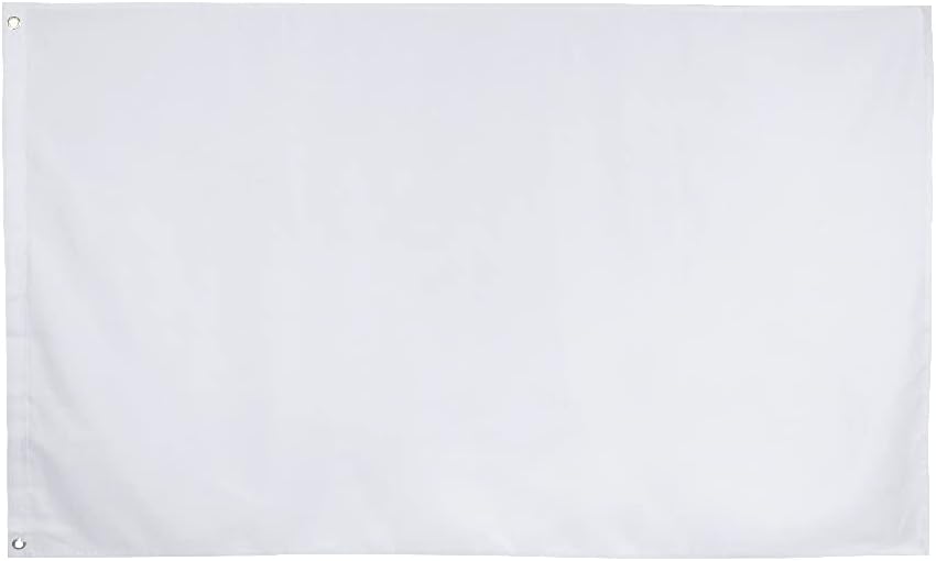Flags - 3x5 Foot Solid White Flag - Plain White Flags