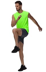 Cakulo Men's Workout Swim Sleeveless Shirts Quick