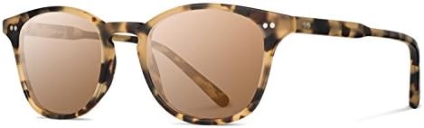 Shwood- Kennedy Acetate, Sustainability Meets Style, Matte Havana, Brown Lenses