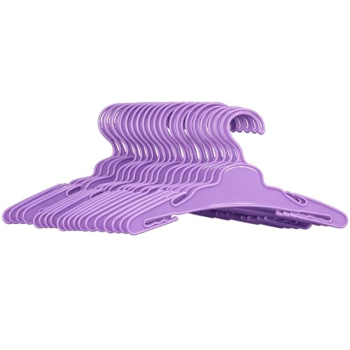 MSYO Purple Doll Clothes Hangers