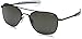 Randolph Aviator Polarized Sunglasses,Matte Black/Grey 58 mm