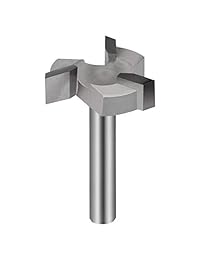 SILIVN - Punta de enrutador para carburador CNC de 1 4'' de vástago duradero   1 paquete