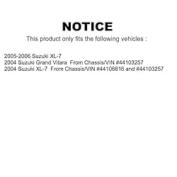 Front Disc Brake Pads SIM-1105 For Suzuki XL-7
