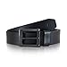 Carhartt Men's Rugged Full Grain Burnished Leather Box Belts, w/Antique Harness Buckle Hardware, Black, 38