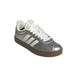 adidas Women's Vl Court 3.0 Sneaker, Silver