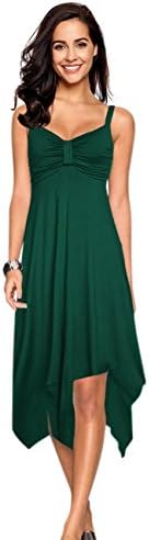 Leadingstar Women's Casual Party Fit and Flare Midi Dress