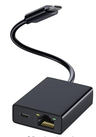 DIFCUL Ethernet Adapter for Fire TV Stick,Micro USB to RJ45 Ethernet Network Adapter Compatible with 4K Fire Stick,Chromecast Google Home Mini and More Streaming TV Sticks