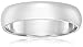 Men's 10k Gold Traditional Plain Wedding Band (4 mm)