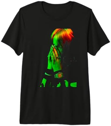 Amazon.com: Official Billie Eilish Hand Face Photo Black T-Shirt