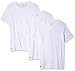 Lacoste Men's Slim Fit Cotton Crew Neck Tee, 3 Pk, White, M