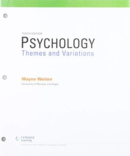 Amazon.com: Psychology: Themes and Variations (MindTap Course List