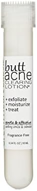 Butt Acne Clearing Lotion for back, buttocks, thighs - Clears away acne breakouts and reveals new brighter skin