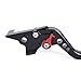 Heran Short Brake Clutch Levers for Yamaha YFZ 450 S/T/V 2003-2006, YFM 660 Raptor 2001-2006,YFM 350 Raptor 2006-2013, Banshee YFZ350 1995-2008, YFS200 Blaster 2003-2007,YFM 700 Raptor 2000-2006