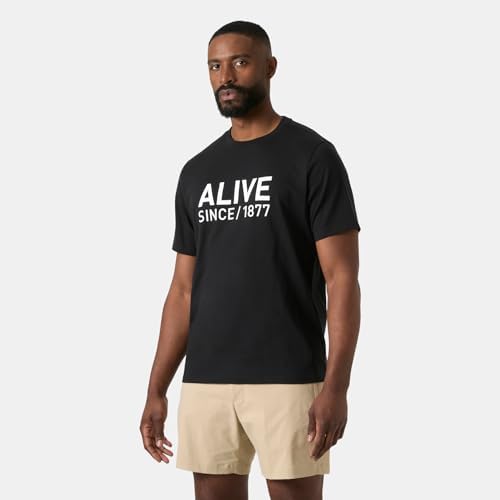 Herren Core Graphic T 2.0, Schwarz, M