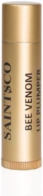 Saintsco Luxury Natural Bee Venom Lip Balm and Plumper - 4.5g - Scientifically Formulated to Smooth Fine Lines and Give You Sexier, More Kissable Lips!