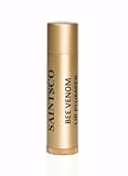 Saintsco Luxury Natural Bee Venom Lip Balm and Plumper - 4.5g - Scientifically Formulated to Provide Fuller, Sexier, and More Kissable Lips! Smooths Fine Lines and Wrinkles Without Chemicals or Injections!