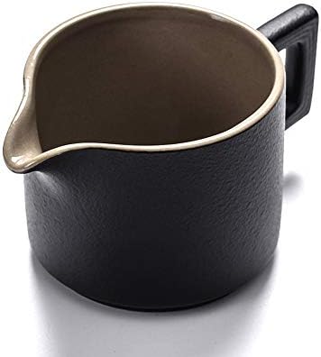 9 Oz Ceramic Coffee Serving Pitcher Creamer Milk Pitcher Clay for Sauce in Kitchen Table