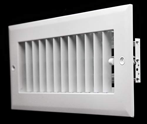 14"w X 8"h ADJUSTABLE AIR SUPPLY DIFFUSER HVAC Vent Duct Cover