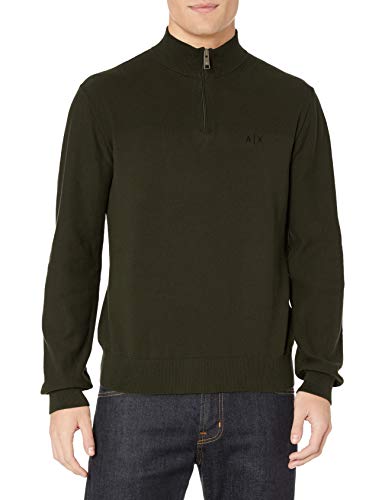AX Armani Exchange Men's 3/4 Zip Mock Neck Sweater - Choose SZ/color | eBay