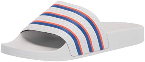 adidas slides white red blue