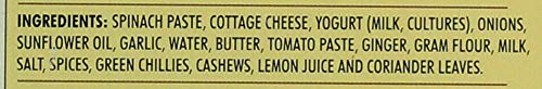 Kitchens Of India Ready-To-Eat Spinach w/Cottage Cheese - 10 oz (Pack - 12) - Thumbnail 7