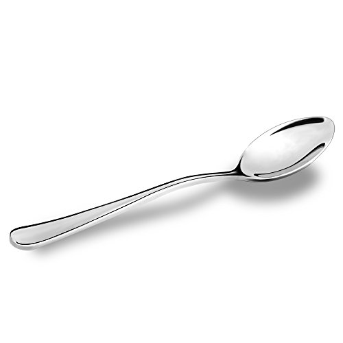 Demitasse Spoons Set of 12, Mini Coffee Spoons, LEYOSOV Stainless Steel