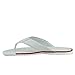 Gucci Flip-Flop White Guccissima Leather Sandals with BRB Web 268670 9051 (6.5 G / 7 US)