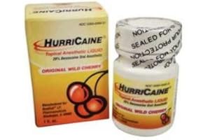 HURRICAINE CHERRY LIQUID HURRICAINE Topical ANESTHETIC Liquid 20% 1OZ JAR Cherry