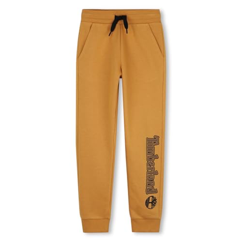 TIMBERLAND Garcon PM Core H25 D2 Pantalon Jogging, Beige Noir, 8 Ans