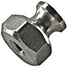 UNICORP THN5010-M09-F16-256 1/4" Hex Thumb Nuts without Knurl, 2-56 Thd x 1/4 OD, Stainless QTY-50