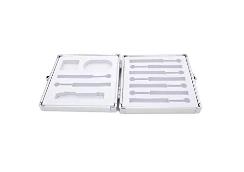 Portable Aluminium Storage Box Carrying Case Organizer Box 154 x 147 x 36mm for TS100 Soldering Iron Station accessories
