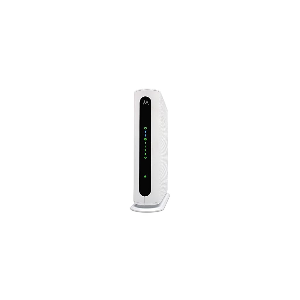 MOTOROLA MG7315 8×4 Cable Modem Plus N450 Single Band WiFi Gigabit