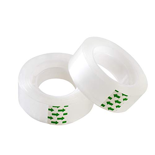 image for WeLiu Tape Refill Transparent Tape Refills Rolls, Clear Tape 0.7 inche