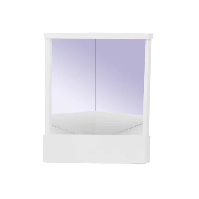 Photo 1 of Piegricdiat Non Reversing Mirror, Inverted True Image, Beveled Design, for Makeup, Hair Styling, Grooming, Facial Correction