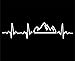 Sweet Tea Decals Mountains - 8 3/4