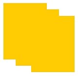 SISER EasyWeed Heat Transfer Vinyl HTV for T-Shirts 12 x 15 Inches 3 Precut Sheets (Yellow)