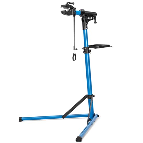 CXWXC Fahrrad Montageständer Aluminium Fahrrad Reparaturständer Klappbar Fahrradmontageständer für E-Bike/Mountainbikes,Fahrrad Reparatur mit Magnetis
