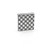 Tie Mags™ Checkmate - Silver - Magnetic Tie Clip