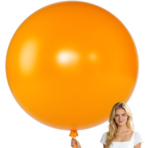 KALOR Orange Giant Large Latex Balloons