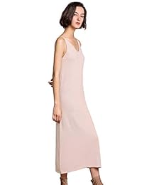 fincati Primavera Otoño Larga Vestidos Mujeres 2018 Cachemira mezcla cuello en V Linterna manga Midi longitud