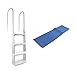 Main Access 200200 Easy Incline Above Ground In-Pool Swimming Pool Ladder w/ Mat