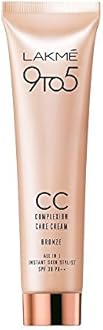 Lakme Complexion Care Face Cream, Bronze, 9g
