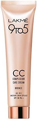 Lakme Complexion Care Face Cream, Bronze, 9g