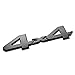 Auto Dynasty 3D Letter Metal Emblem 4x4 Badge (Black) - Type2