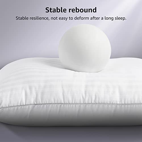 Lipo Bed Pillows for Sleeping Standard Size Set of 2 with Pillowcases