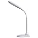 ToJane Small Table Lamps for Bedroom, LED Desk Lamp with USB Port, Gooseneck Office/Reading White La